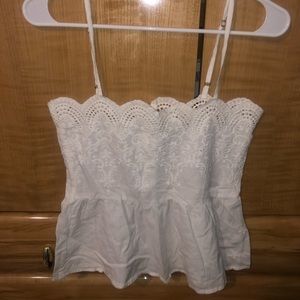 Cute white top